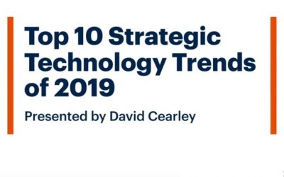 Gartner Top 10 Strategic Technology Trends 2019